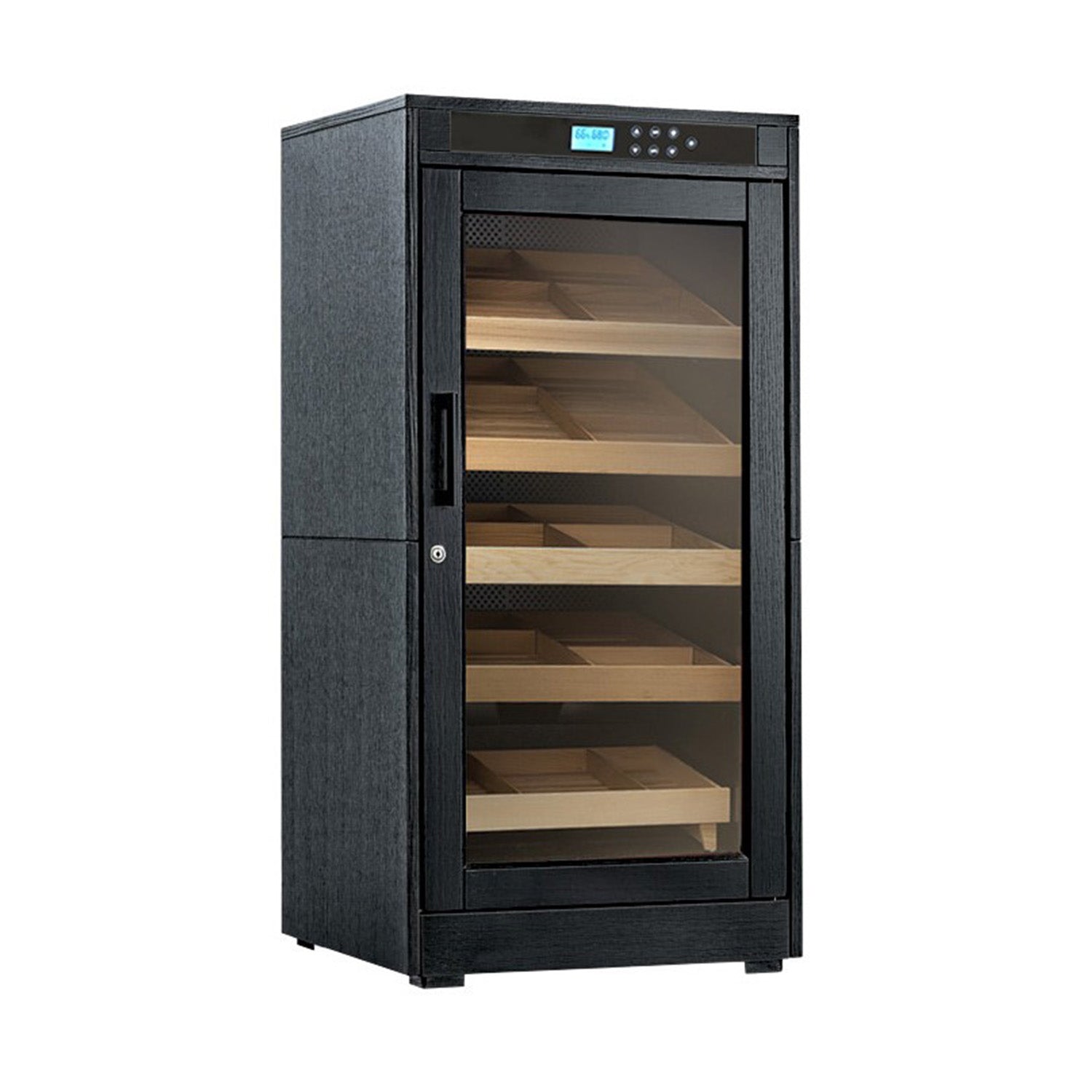 The Redford Lite Electric Cabinet Humidor (Prestige Import Group) -  1250 Cigars ct