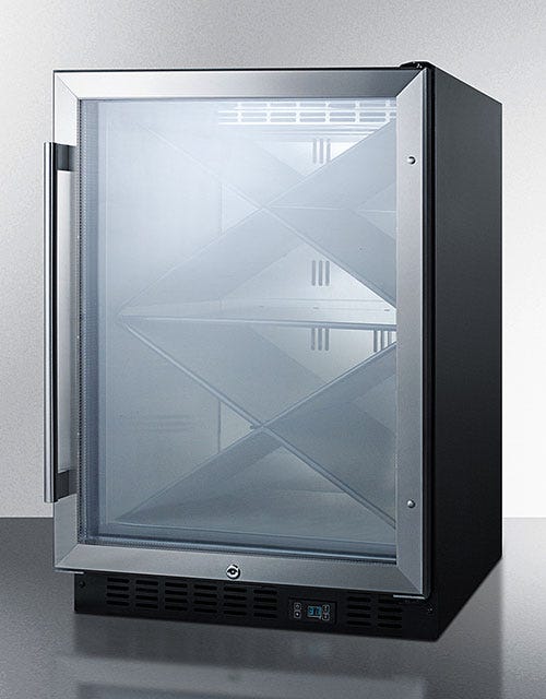 Summit 40 Bottle Single Zone Built In Wine Cooler