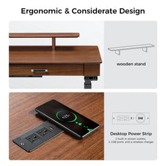 Ark Executive Standing Desk (63"x29")