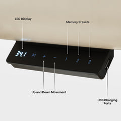 Opal Executive Standing Desk (66"x29")
