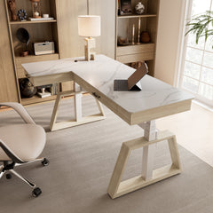 Ark Pro L-Shaped Standing Desk (Sintered Stone)