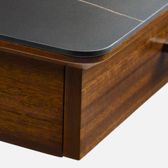 Ark Pro L-Shaped Standing Desk (Sintered Stone)
