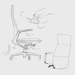 Royal Slim Executive Office Chair