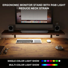 L-Shaped Standing Desk with Accessories Set (60"x23")
