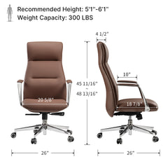 Royal Slim Executive Office Chair