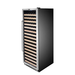 Whynter - 166 Bottle Built-in Stainless Steel Compressor Wine Refrigerator | BWR-1662SD