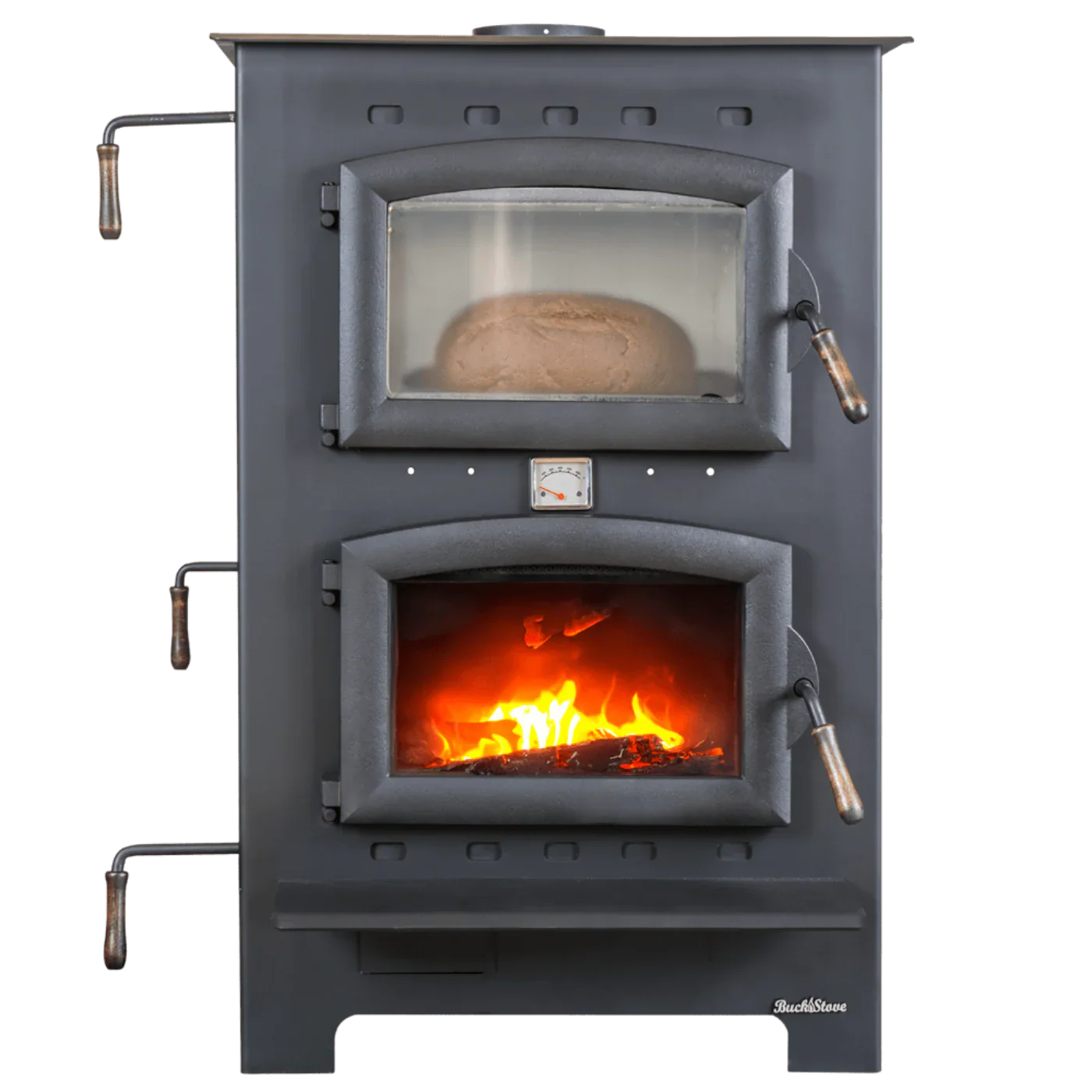 Buck Stove 27" Homesteader Wood Burning Cook Stove with Baking Oven 28,901 BTU