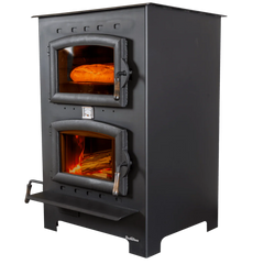 Buck Stove 27" Homesteader Wood Burning Cook Stove with Baking Oven 28,901 BTU