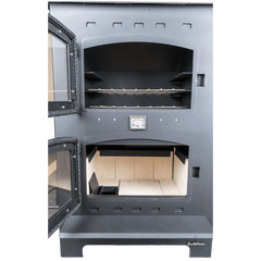 Buck Stove 27" Homesteader Wood Burning Cook Stove with Baking Oven 28,901 BTU