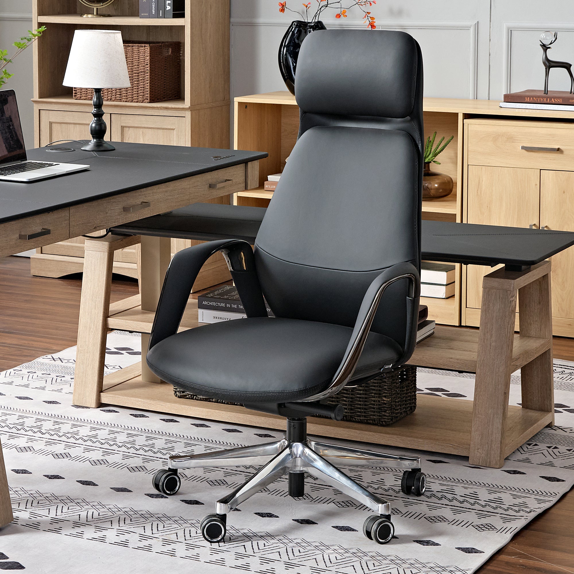 SERENE, Napa Leather Executive Office Chair