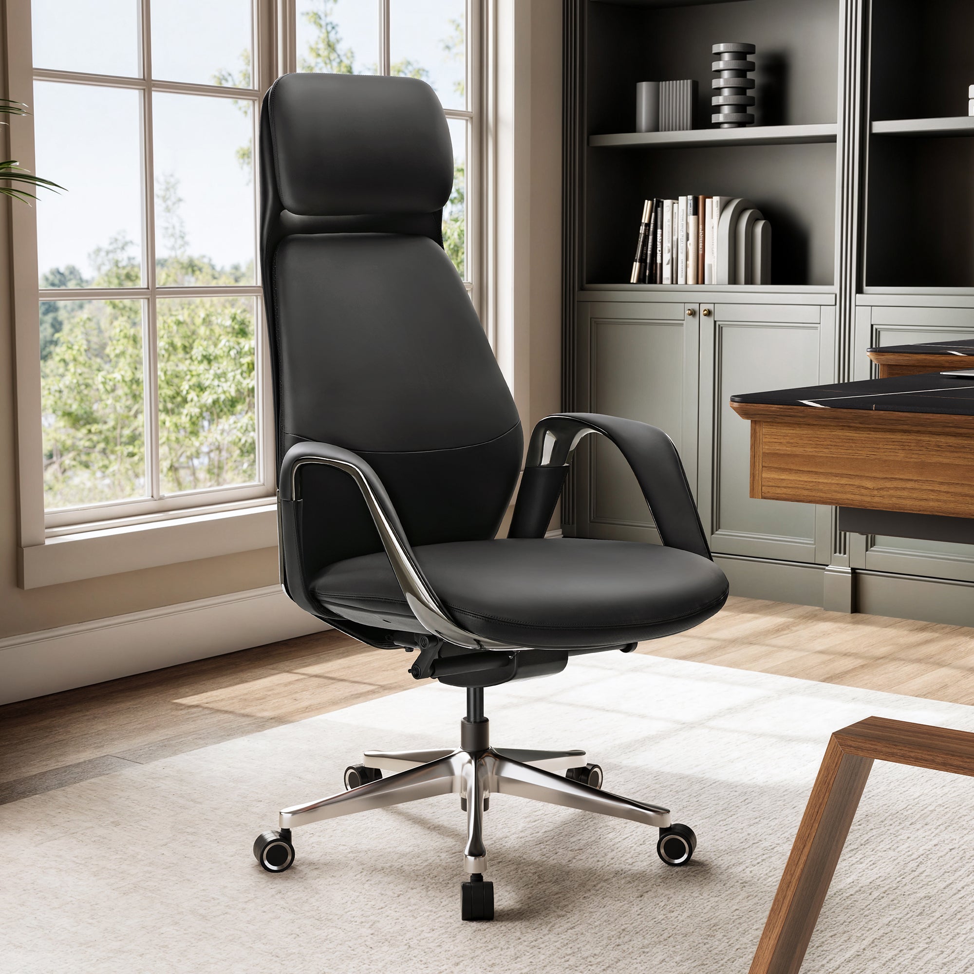 SERENE, Napa Leather Executive Office Chair