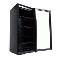 Whynter - 124 Bottle Freestanding Wine Cabinet Refrigerator | FWC-1201BB