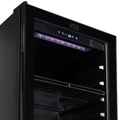 Whynter - 124 Bottle Freestanding Wine Cabinet Refrigerator | FWC-1201BB