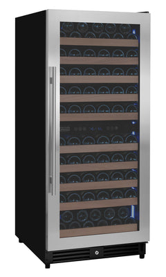 Reserva Series 119 Bottle 55" Tall Dual Zone Right Hinge Stainless Steel Wine Refrigerator