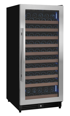 Reserva Series 119 Bottle 55" Tall Single Zone Right Hinge Stainless Steel Wine Refrigerator