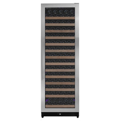 Reserva Series 163 Bottle 71" Tall Single Zone Right Hinge Stainless Steel Wine Refrigerator