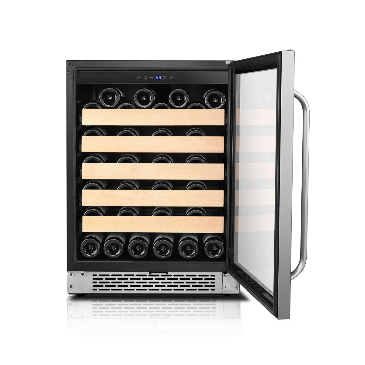 Whynter BWR-541STS 54-Bottle Single-Zone Built-In Wine Refrigerator