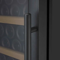 32" Wide Vite II Tru-Vino 277 Bottle Single Zone Black Left Hinge Wine Refrigerator