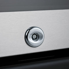 32" Wide Vite II Tru-Vino 277 Bottle Single Zone Stainless Steel Right Hinge Wine Refrigerator