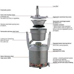 Miracle MJ800 Commercial Centrifugal Fruit & Vegetable Juice Extractor