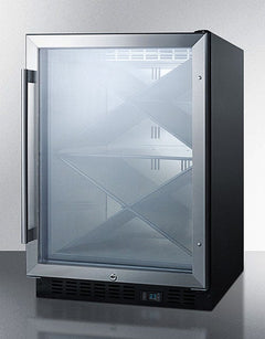 Summit 40 Bottle Single Zone Built In Wine Cooler