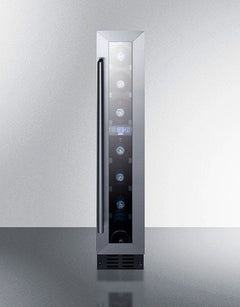 Summit 6 Bottle Slim Built-In Wine Cooler