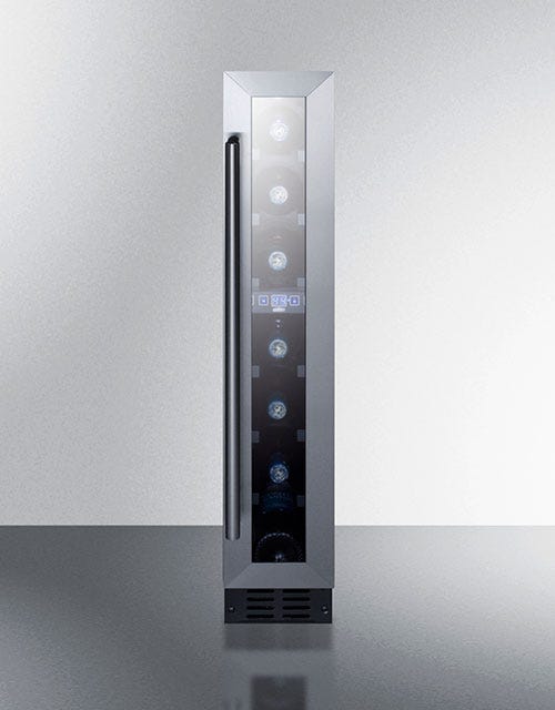 Summit 6 Bottle Slim Built-In Wine Cooler