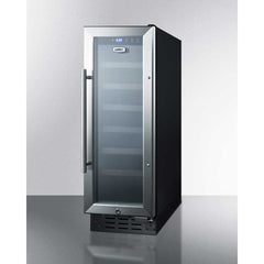 Summit 21 Bottle 12in Built In Wine Cooler