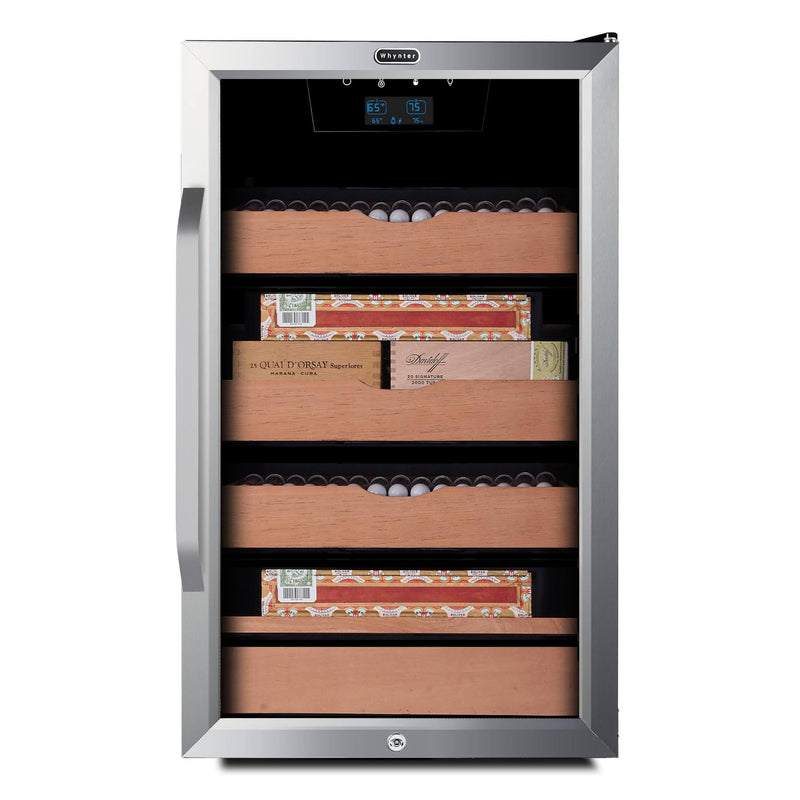 CHC-421HC Whynter 4.2 cu.ft. Electric Cigar Cabinet Cooler and Humidor - 400 Cigar ct